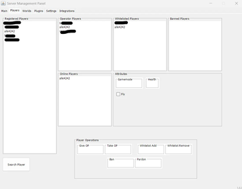 Player Menu