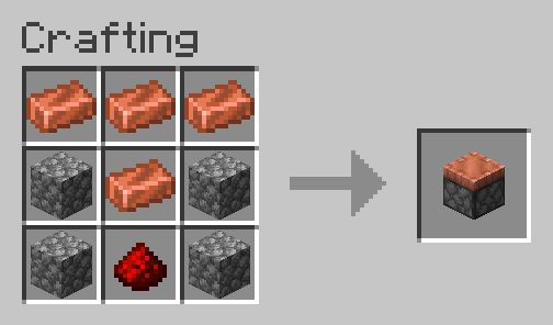 New Piston Crafting recipe