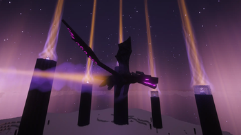 Ender dragon fight