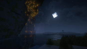 Lush Stacks at night