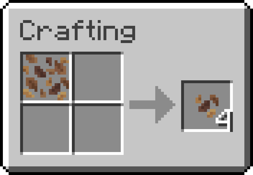 Uncrafting Pile of Leaf Litter into 4 Leaf Litter