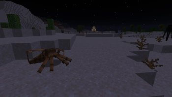 Also spawns at night in the desert