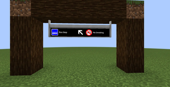 Bus Stop and No Smoking Sign 2.0.0 version