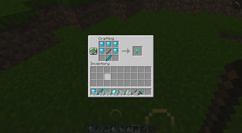 Diamonds Axe Recipe