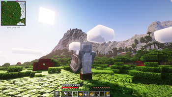 Huge mountain ranges