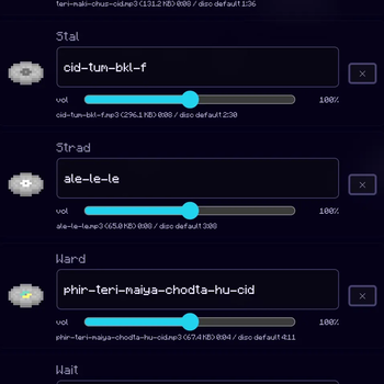 Track list 2