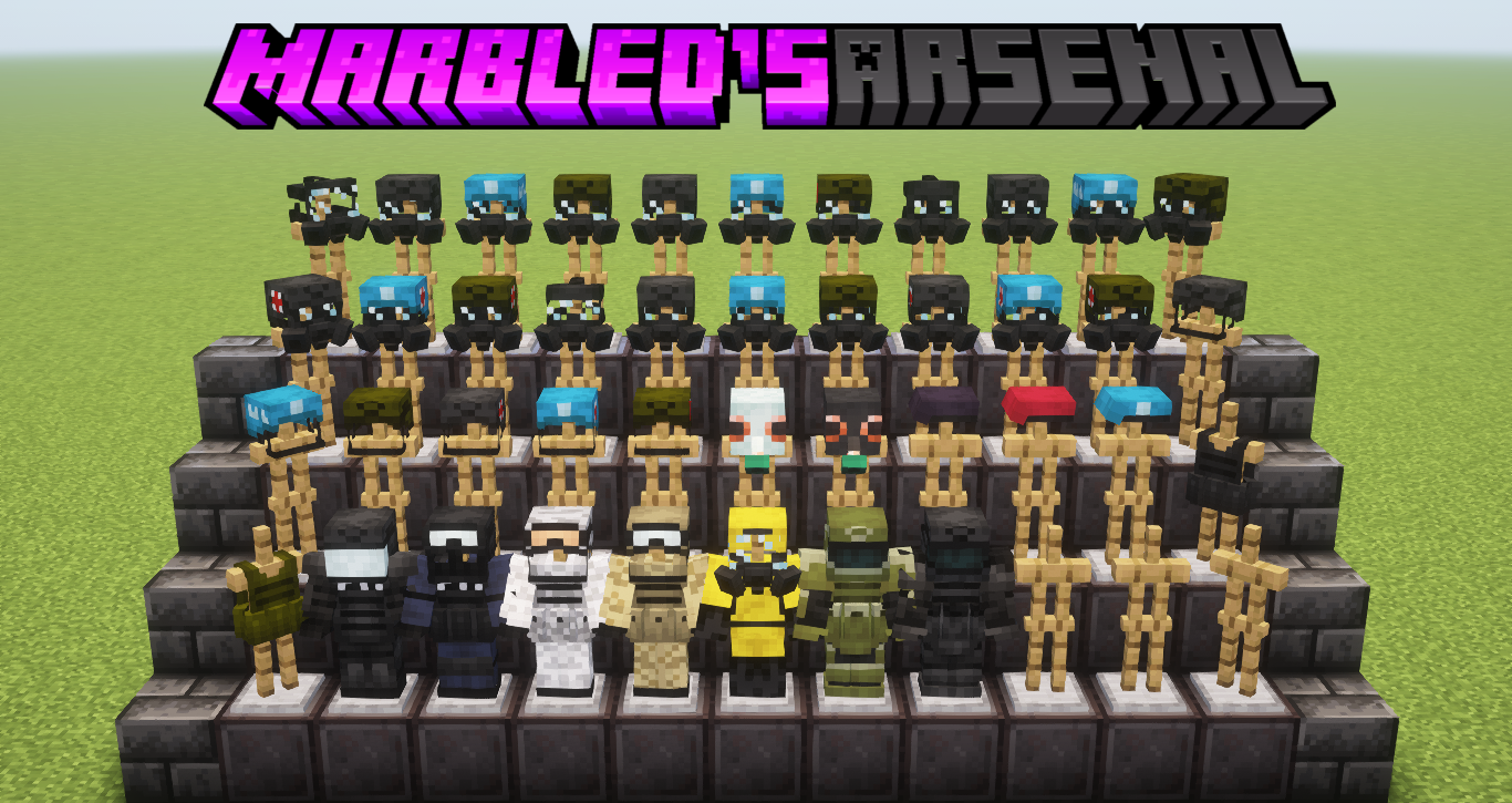 All of the armors in Marbled's Arsenal 2.1.0+.