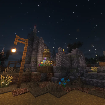 Torchflowers used in a build