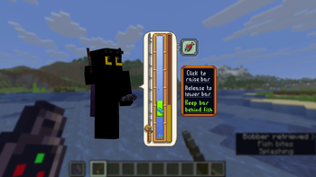The minigame in action