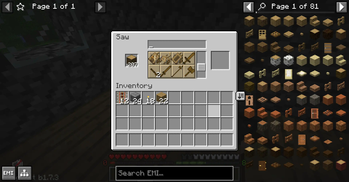 Sawmill UI