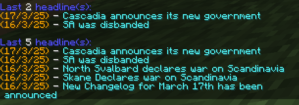 News Command