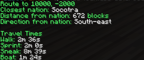 Route Command