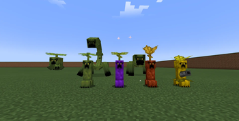 Creeper Infection mobs (ON)