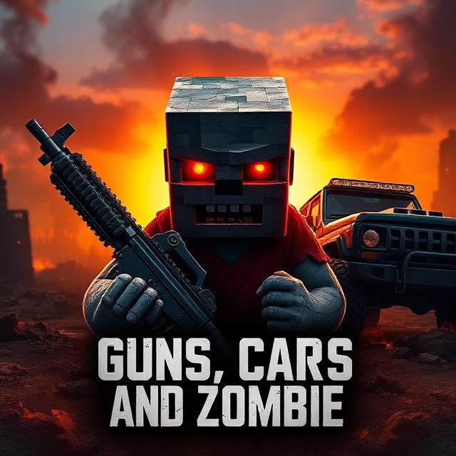 GUNS CARS AND ZOMBIE