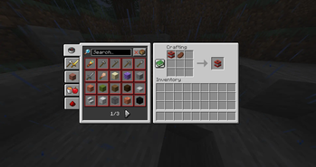 Edible TNT in the crafting table