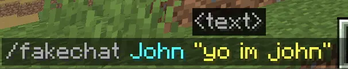 fakechat command