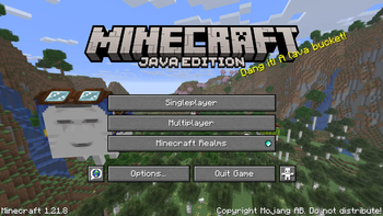 AMCM Splash Texts on 1.21.8