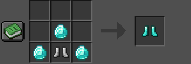 Craft diamond boots
