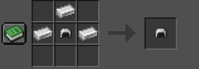 Craft iron helmet