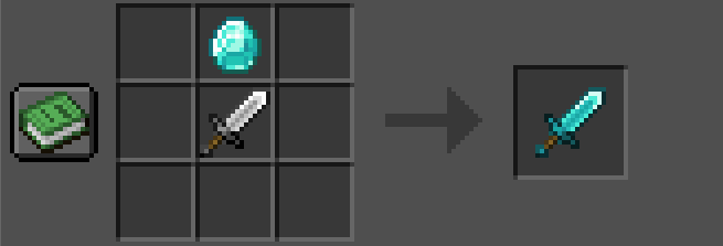 Craft diamond sword