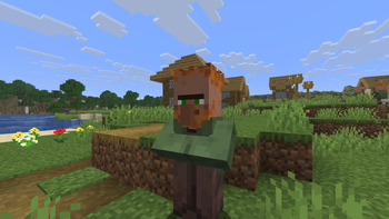 Red-haired villager