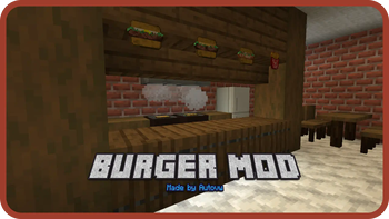 Burger Mod with MrCrayfish's Furniture Mod!