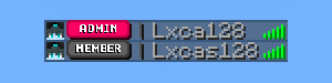 Tablist example (with texture)