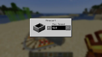 Minecart menu