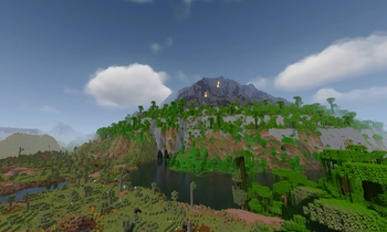 Volcanic valley