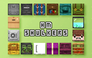 Front texture of all the shulkers