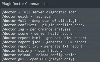 Commands