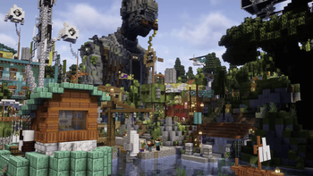 The Town of Avro during day