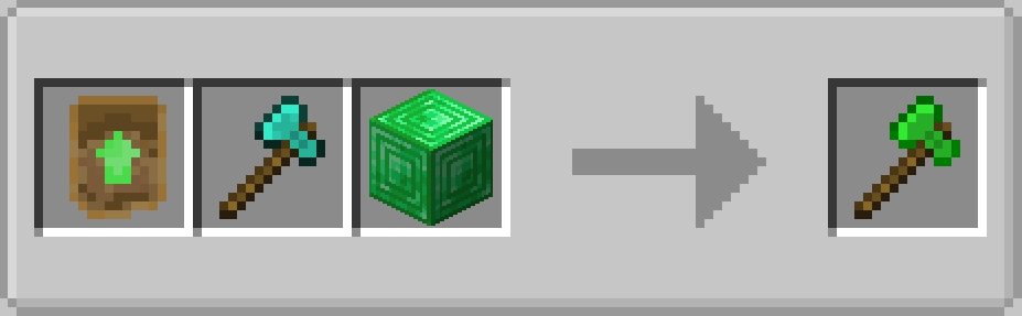 The Emerald Axe Crafting