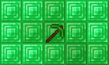 The Emerald Pickaxe