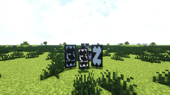Shield and Banner Same