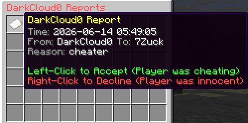 Report list (v1.0)