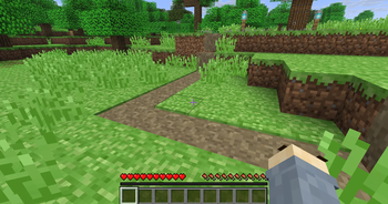 Old dirt path texture