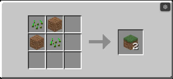 grass_block recipe 