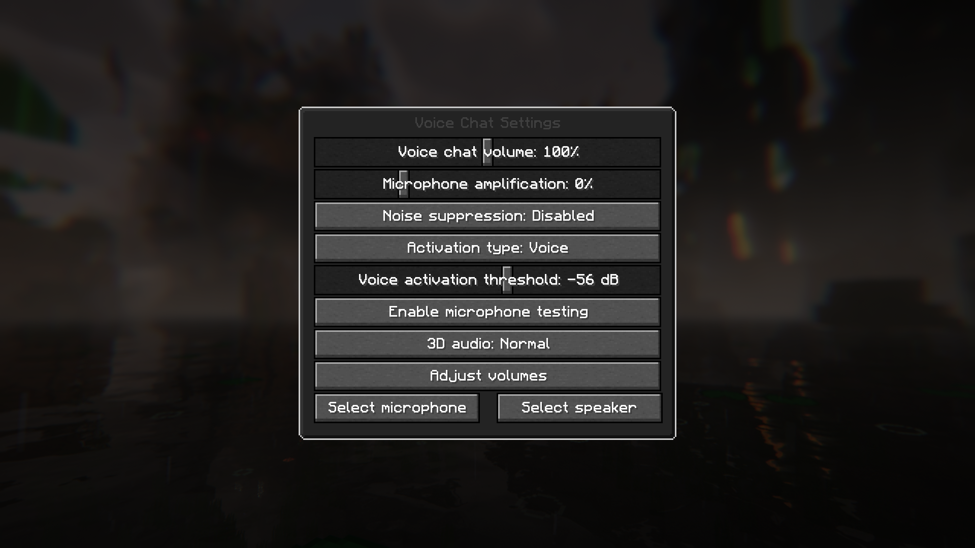 Simple voice chat dark theme minecraft resource pack