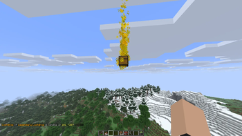 Lootdrop in air