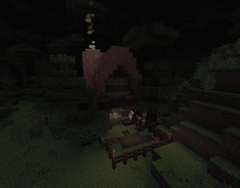 Seqouia Shelter in the forest