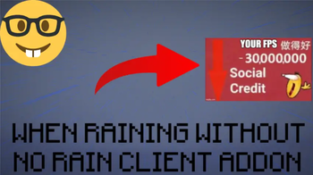 Raining without No Rain Client