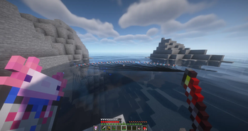Mecha fishing gun