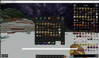 Just enough Items Intregrated