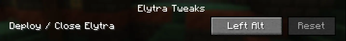 Keybind in the Options