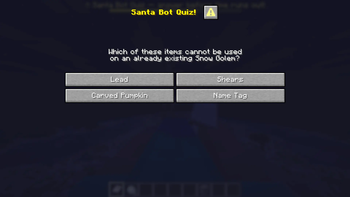 Santa bot trivia image