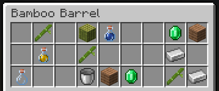 Bamboo Barrel