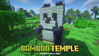 Bamboo Panda Statue