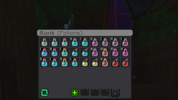 Potions Storage Example