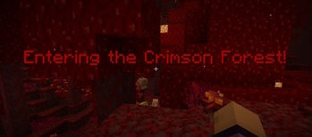 A title in nether biome